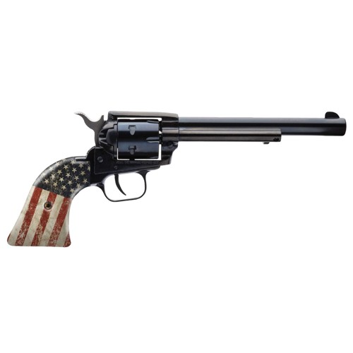HERITAGE MANUFACTURING Rough Rider 22LR 6.5" 6rd Black/US Flag for sale at KYGUNCO.