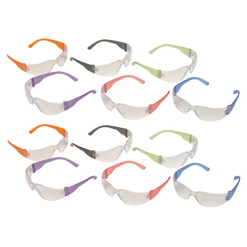 PYRAMEX Intruder Clear Lens Glasses 12 Pack for sale at KYGUNCO.