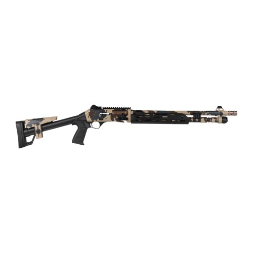PANZER ARMS M4 Speed Pro 12Ga 3" 18.5" Scopion/FDE Titanium for sale at KYGUNCO.