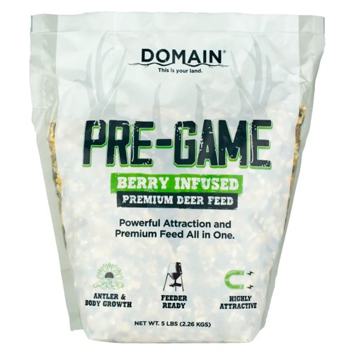 DOMAIN OUTDOORS Pre-Game Deer Feed 5 lb for sale at KYGUNCO.