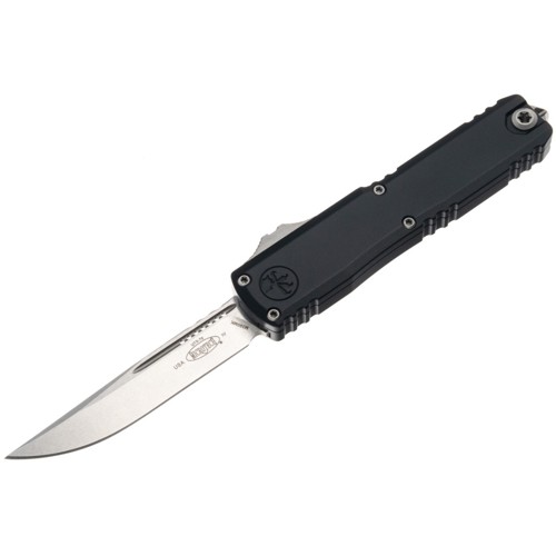 MICROTECH KNIVES UTX-70 Gen IV S/E Stonewash Standard Black for sale at KYGUNCO.