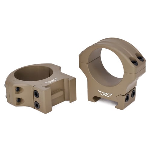 WARNE HyperLite 30mm High Dark Earth Rings for sale at KYGUNCO.