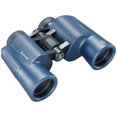 BUSHNELL 10x42mm Dark Blue Porro WP/FP Twist Up Eyecups for sale at KYGUNCO.
