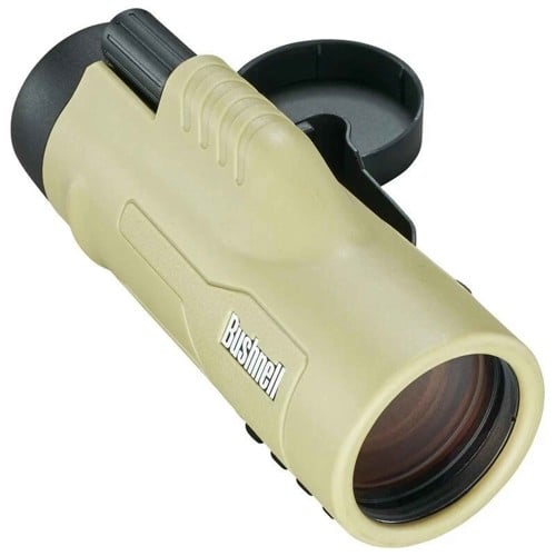 BUSHNELL 10x42 Legend Ultra HD Tan Monocular Mil-Ret for sale at KYGUNCO.