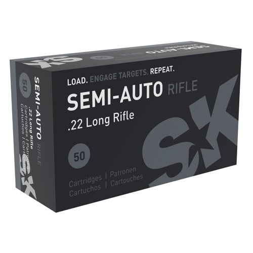 SK AMMO 22LR 40GR LRN 1132FPS 50RD BX for sale at KYGUNCO.