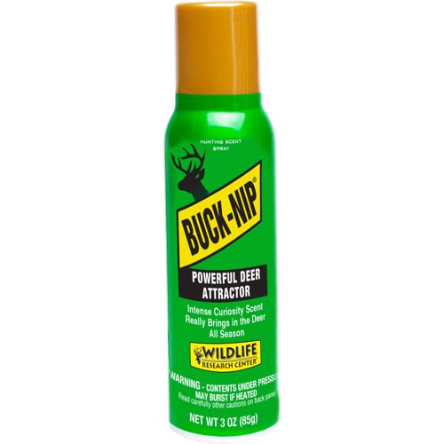 WILDLIFE RESEARCH Buck-Nip Non-Urine Attractor Spray Can 3 oz for sale at KYGUNCO.