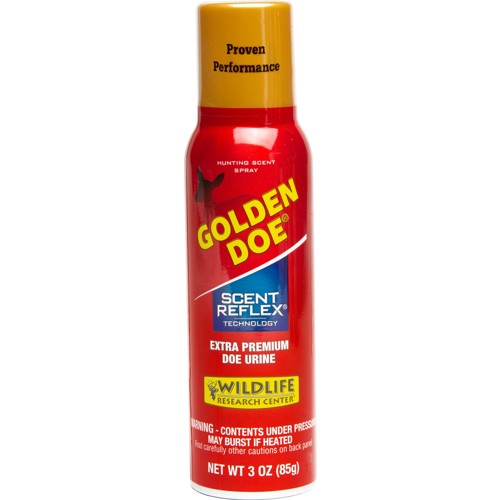 WILDLIFE RESEARCH Golden Doe w/ Scent Reflex Tech Spray Can 3 oz for sale at KYGUNCO.