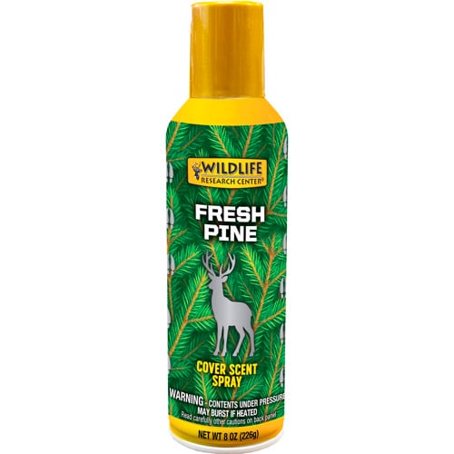 WILDLIFE RESEARCH Fresh Pine Cover Scent Spray Can 8 oz for sale at KYGUNCO.