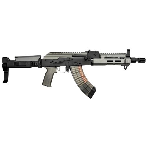 ORTHOS Babushka 7.62x39 10.5" Grey Pistol Brace MLOK for sale at KYGUNCO.