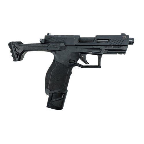 TAURUS 3TX22 22 LR 4.6" 16rd/22rd Brace Ready w/ Threaded Barrel - Black for sale at KYGUNCO.