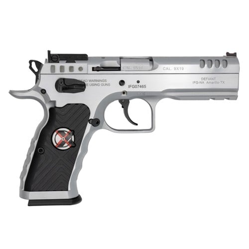 TANFOGLIO Stock I Xtreme 9mm 4.5" 17rd Chrome for sale at KYGUNCO.