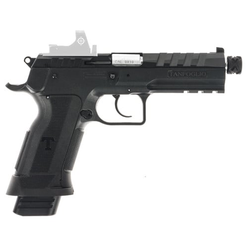 TANFOGLIO Force Duty Tactical 9mm 4.9" 20rd Stainless TB Blk for sale at KYGUNCO.