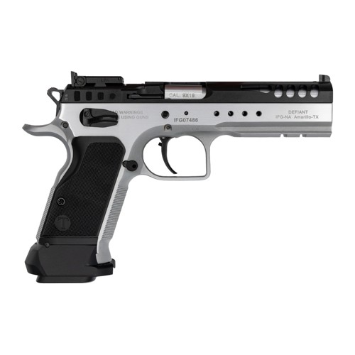 TANFOGLIO Limited Master 9mm 4.75" SS Polygonal Rifled Black for sale at KYGUNCO.