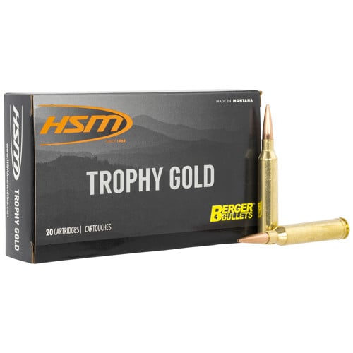 HSM AMMO Trophy Gold 6.5X284 Norma 130Gr 20rd for sale at KYGUNCO.