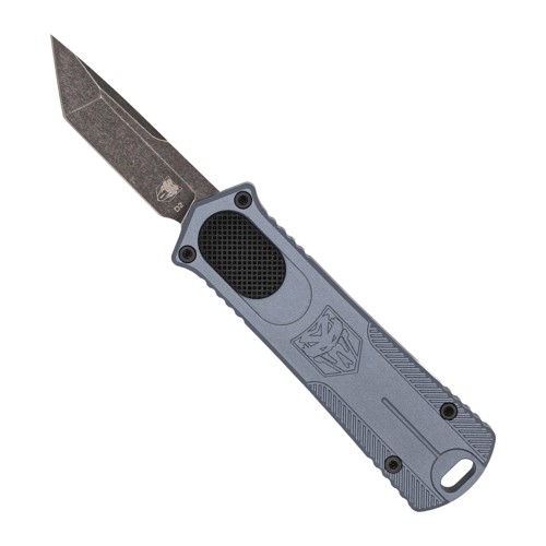 COBRATEC Cali OTF 952 Gen II Tanto Not Serrated - Grey for sale at KYGUNCO.