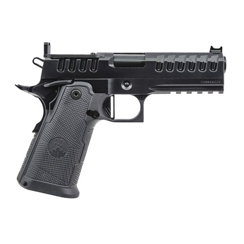 WATCHTOWER Apache Commander 9mm 4.25" 15rd TB Black PVD for sale at KYGUNCO.