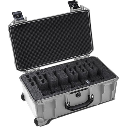 PELICAN V525PF7 Seven Pistol Case Grey for sale at KYGUNCO.