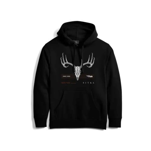 SITKA Tech Whitetail Pullover Hoodie Sitka Black for sale at KYGUNCO.