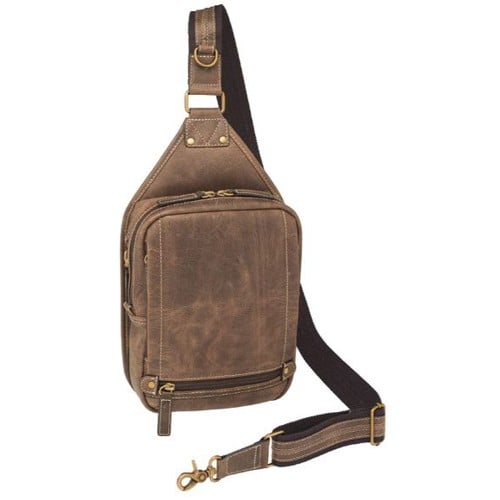 GUN TOTE'N MAMAS Crossbody small sling Forest for sale at KYGUNCO.