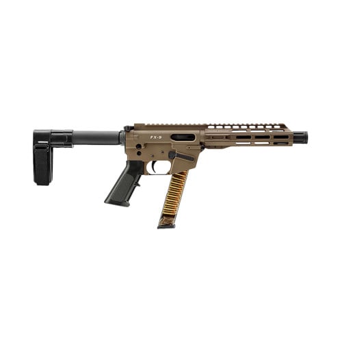 FREEDOM ORDNANCE FX-9 Pistol 9mm 8” FDE SB Mini Brace for sale at KYGUNCO.