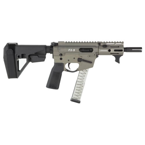 FREEDOM ORDNANCE FX9P Elite 9mm 4" Black TB FDE SB Tactical SBA5 for sale at KYGUNCO.