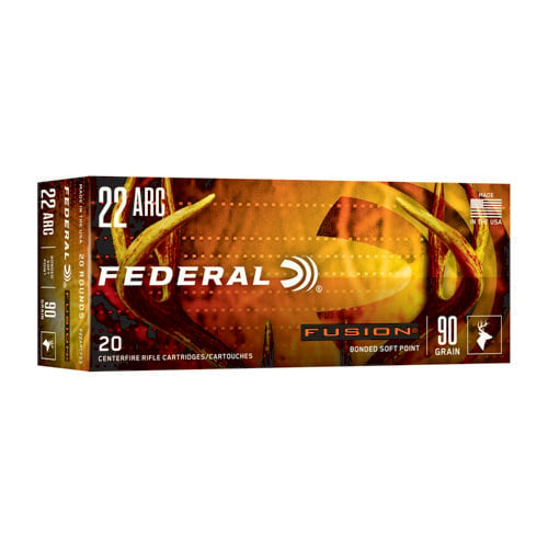 FEDERAL AMMO 22 Arc 90gr Fusion for sale at KYGUNCO.