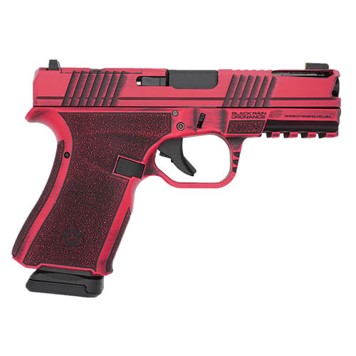 BLACK RAIN ORDNANCE Frontline+ 9mm 4" Red Battleworn for sale at KYGUNCO.