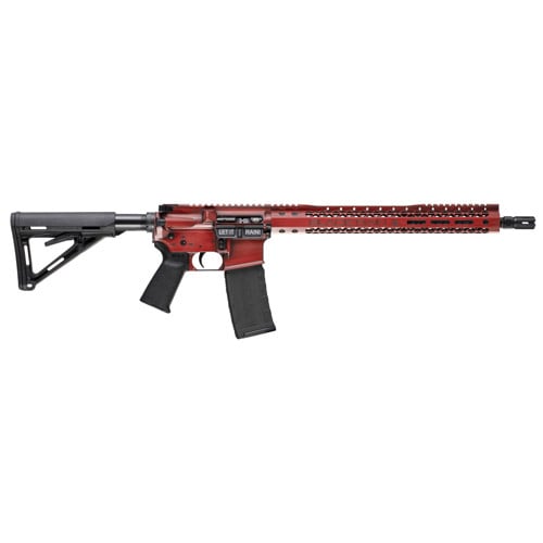 BLACK RAIN ORDNANCE We the People Spec+ 5.56 NATO 16" Red Battleworn for sale at KYGUNCO.