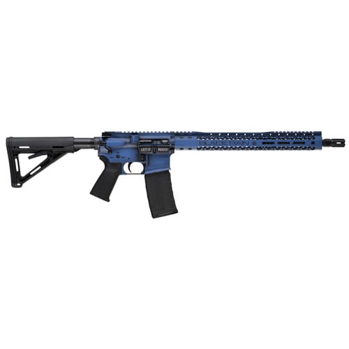 BLACK RAIN ORDNANCE We the People Spec+ 5.56 NATO 16" Blue Battleworn for sale at KYGUNCO.