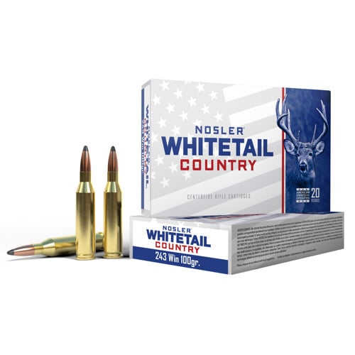 NOSLER 243 Win WCA 100Gr SB SP 20rd for sale at KYGUNCO.
