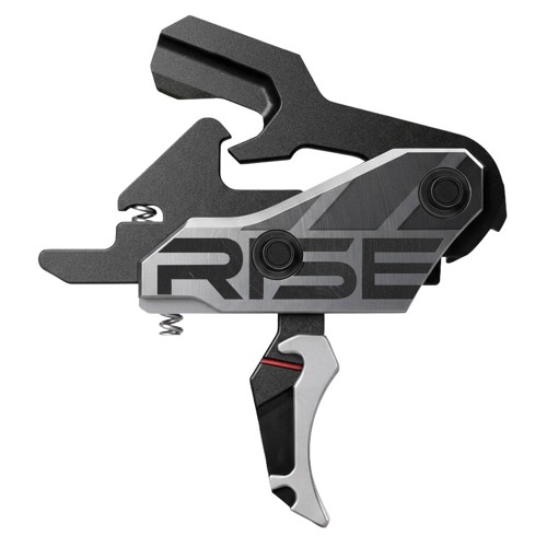 RISE ARMAMENT Blitz G2 Trigger Blk/Silver Curved for sale at KYGUNCO.