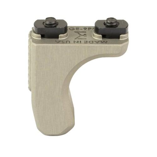 DIE FREE CO Full Stop Foregrip Clear Anodized Gray Fits M-LOK for sale at KYGUNCO.