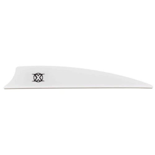 BOHNING X-Vanes White-3.5" Shield Cut White 100pk for sale at KYGUNCO.