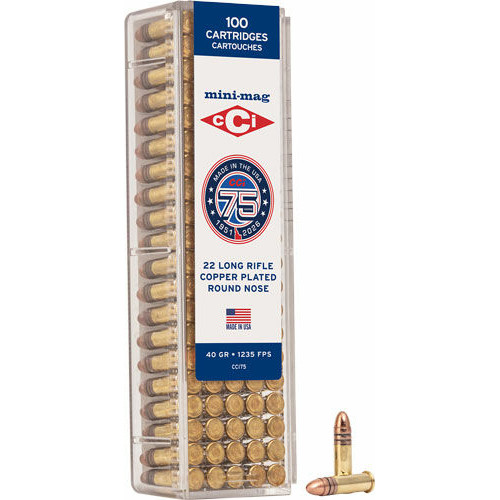 CCI 22 LR Mini-Mag 75th Anniversary for sale at KYGUNCO.