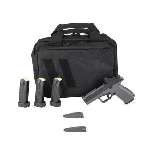 ROST MARTIN RM1C CA Gray 9mm 4" 10rd Fixed Sights Bundle for sale at KYGUNCO.