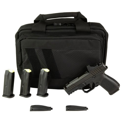 ROST MARTIN RM1C Comp CA Black 9mm 4" 10rd Fixed Sights Bundle for sale at KYGUNCO.
