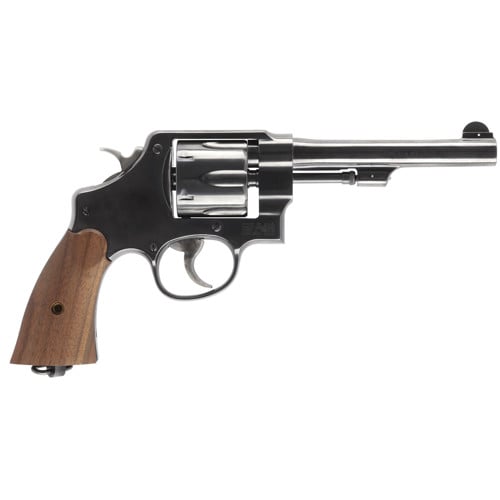 SMITH & WESSON Model 1917 45 ACP 5.5" 6rd Blued/Walnut - no lock for sale at KYGUNCO.