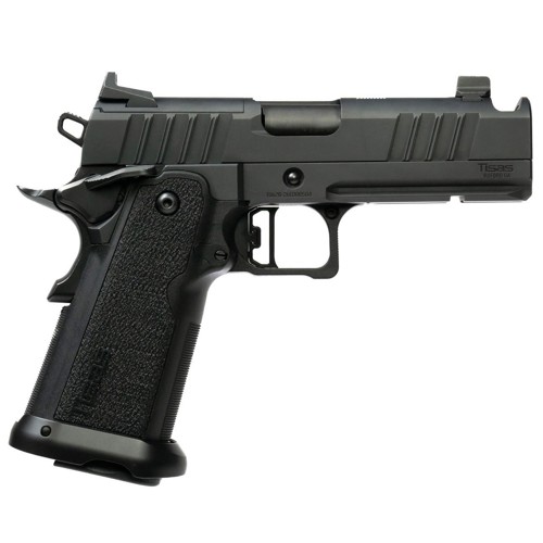 TISAS 1911 Carry DS FF Comp 9mm 4.25" QPQ Ti 18rd AOS for sale at KYGUNCO.