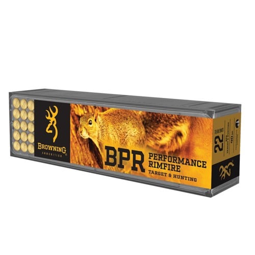 BROWNING AMMO 22 LR 37Gr LEAD HP 1435FPS 100rd for sale at KYGUNCO.