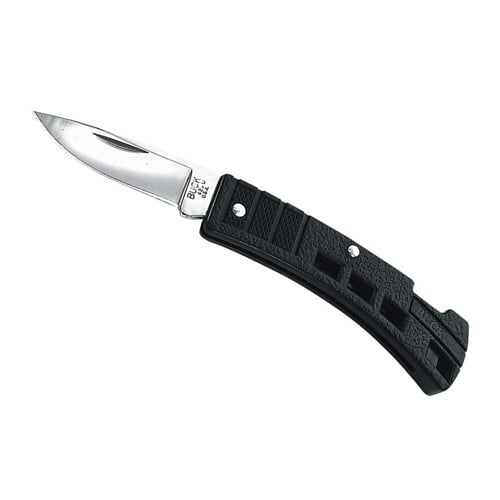 BUCK KNIVES Minibuck 2" Valox Folder Knife - Black for sale at KYGUNCO.