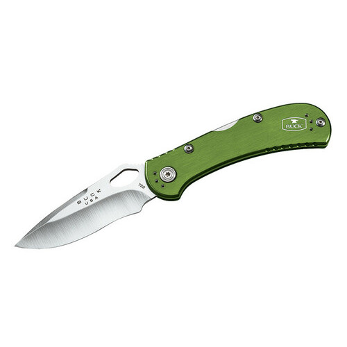 BUCK KNIVES Spitfire 3.25" Folding Carry Knife - Green for sale at KYGUNCO.