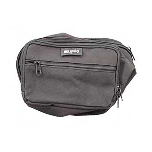 BULLDOG Fanny Pack Holster Black w/ Black Trim - Medium for sale at KYGUNCO.