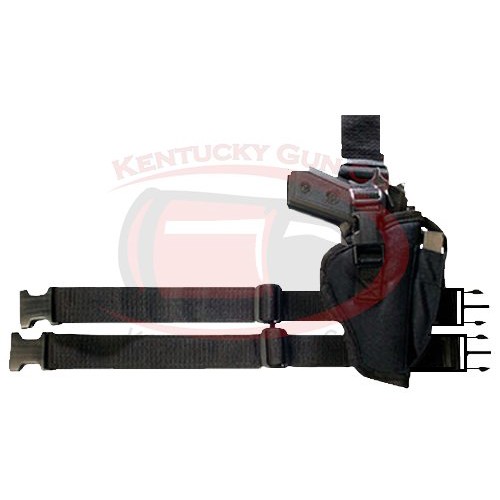 BULLDOG RH Black Tact LEG Holster LG FRM A for sale at KYGUNCO.