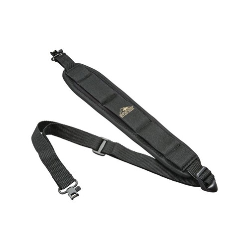 BUTLER CREEK Comfort Stretch Rifle Black Sling with Swivel for sale at KYGUNCO.