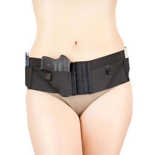 CAN CAN CONCEALMENT Micro Hip Hugger Holster Black Large for sale at KYGUNCO.