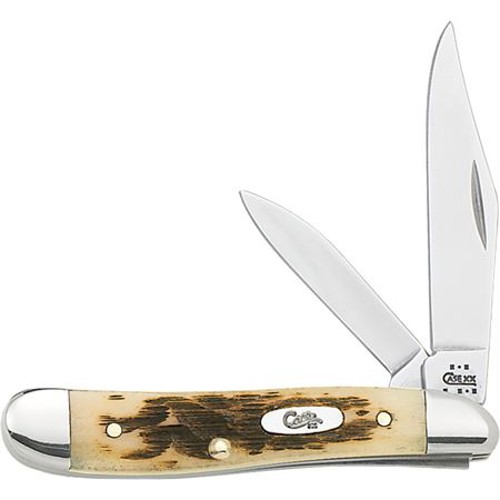 CASE KNIVES Amber Bone Peach Seed Jig Peanut (6220 SS) for sale at KYGUNCO.