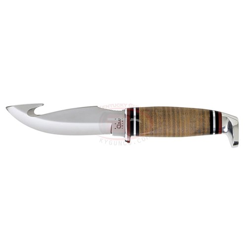 CASE KNIVES Leather Hunter Gut Hook w/Leather Sheath for sale at KYGUNCO.