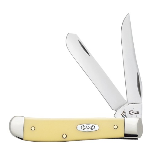 CASE KNIVES Yellow Synthetic Mini Trapper (3207 CV) for sale at KYGUNCO.