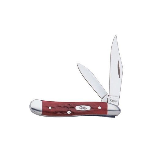 CASE KNIVES Pocket Worn Old Red Bone Peanut 2-7/8" Closed for sale at KYGUNCO.