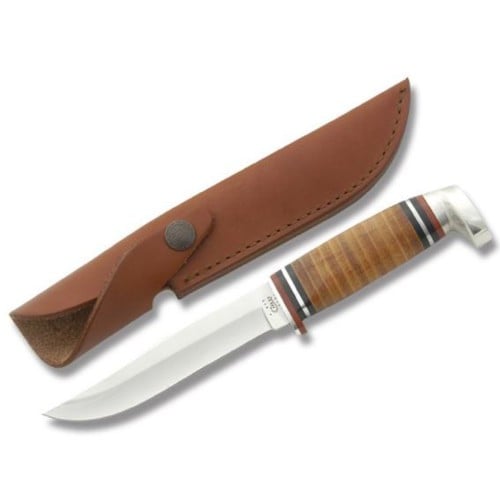 CASE KNIVES Leather Hunter (365-5 SS) w/Leather Sheath for sale at KYGUNCO.